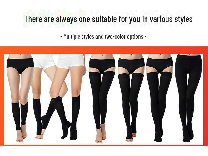 Cross-Border Sports Compression Socks 20-30mmHg: Calf Protection Mid-Tube Toe