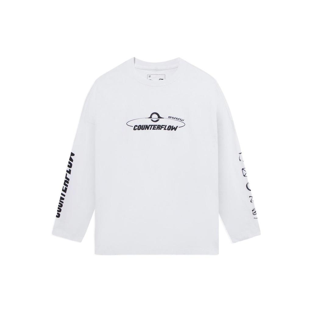 Li Ning CF Tracing T Shirt Unisex White ATLS095-1
