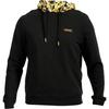 Versace Printed Hood Sweatshirt Black/Yellow Men Streetwear 1015093-1A10596-5B000