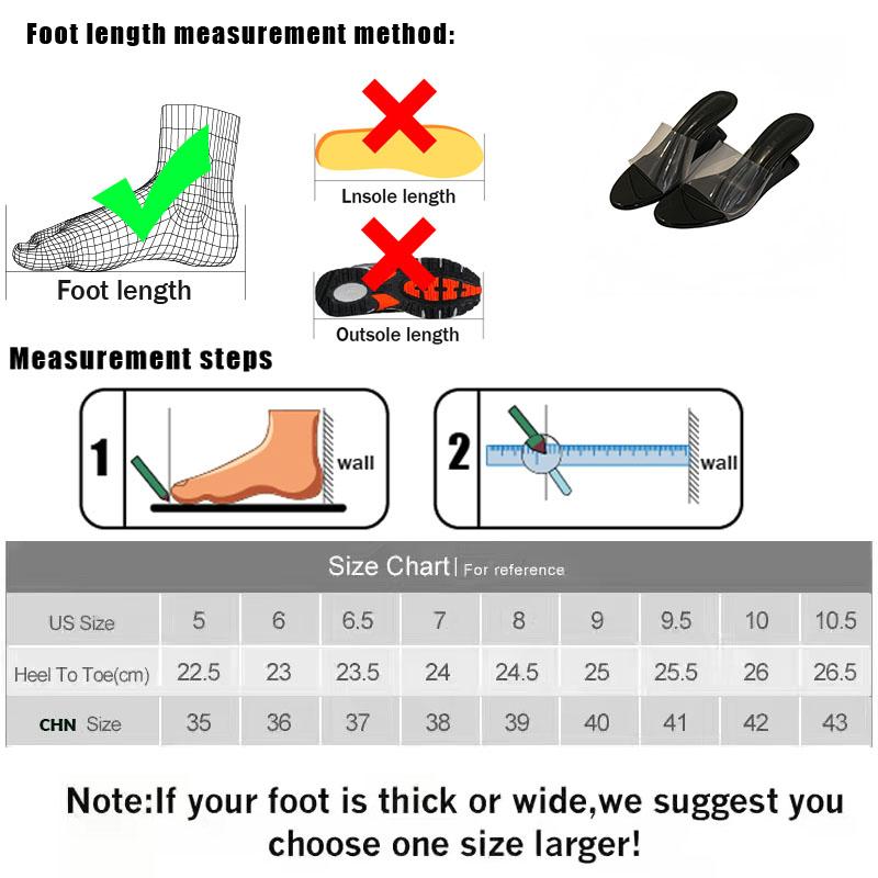 Fashion Red Women Wedges Slippers Pumps Shoes Outdoors Female Round Toe Footwear Fashion Transparent Ladies Heels Sandals Slippers Shoes