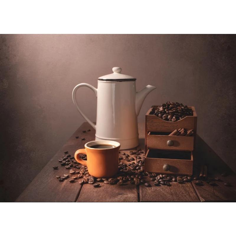 Vintage Hand Ground Coffee Canvas Painting Latte Posters and Prints Bars Kitchen Cafe Wall Art Picture Home Restaurant Decor