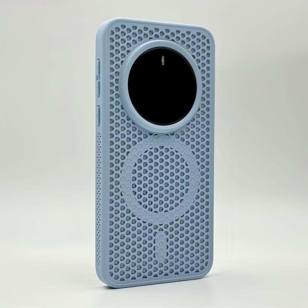 Breathable Honeycomb Magnetic Case for OnePlus 13 12 Ace5 Pro Hard Plastic For Magsafe Wireless Charging Shockproof Matte Cover