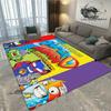 Cute cartoon Super Zings printed carpet Non -slip carpet Yoga mat door mat photography props kitchen mat area rug birthday gift