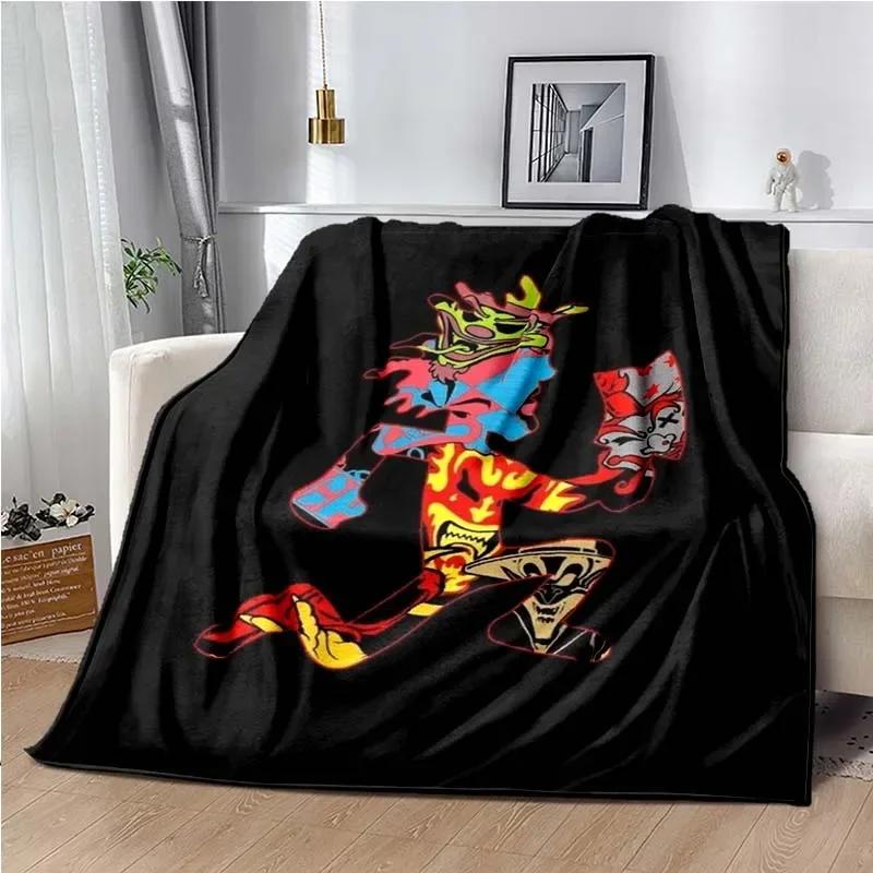 Insane Clown Posse Band ICP Juggalo fasygo Blanke, también se puede utilizar como sábana de cama, Toalla de baño, mantas de
