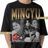 MINGYU SEVENTEEN K-POP Shirt, Mingyu 17 Individuelles T-Shirt, Kim Min-gyu Konzert Tribute Bootleg Merchandise, Lustiges Seventeen Carat Kpop Tour Fans Geschenk
