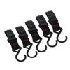 5Pcs Outdoor Hanging Hook Camping MultiFunctional Strap Hanger for Light Cookware