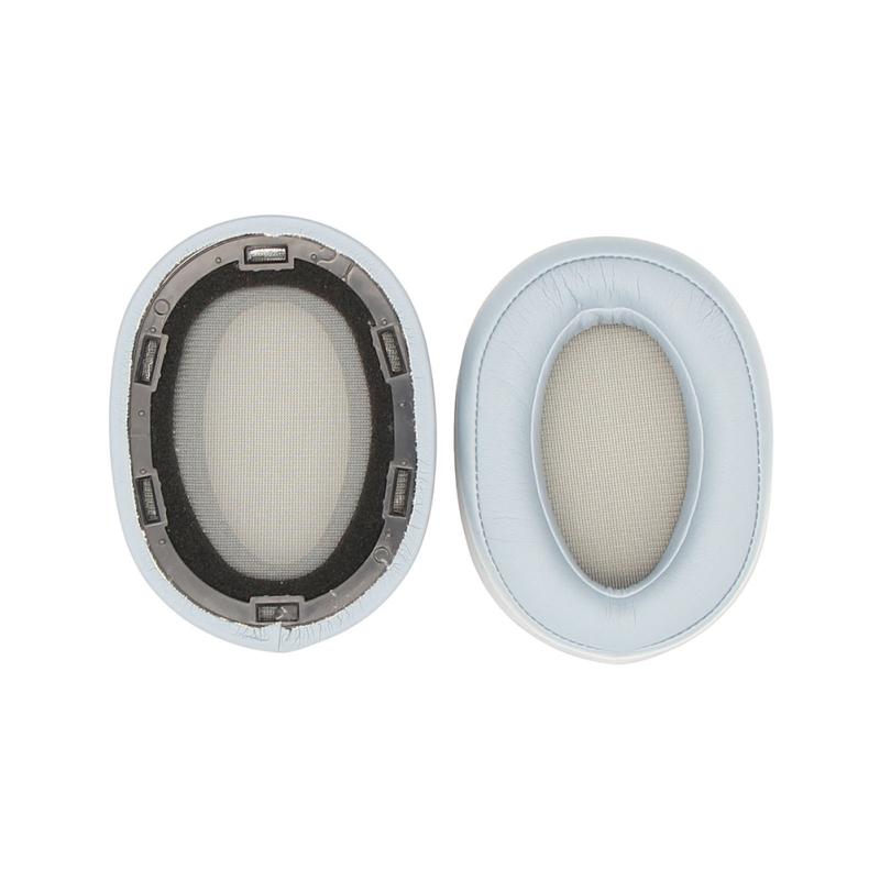 1 paire d'oreillettes de remplacement, manchon en éponge, protège-oreilles Compatible avec les écouteurs Sony Mdr-100abn Wh-h900n