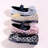 Autumn 2025 Rhinestone Princess Flats for Girls - Leather Dance Performance Shoes