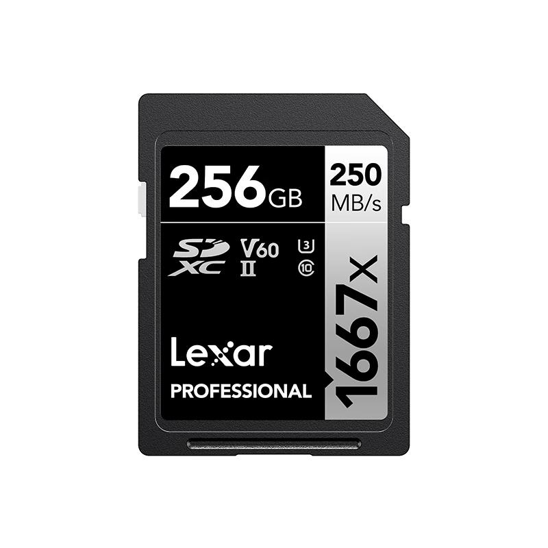 Lexar 1667x Pro V60 SD Memory Card