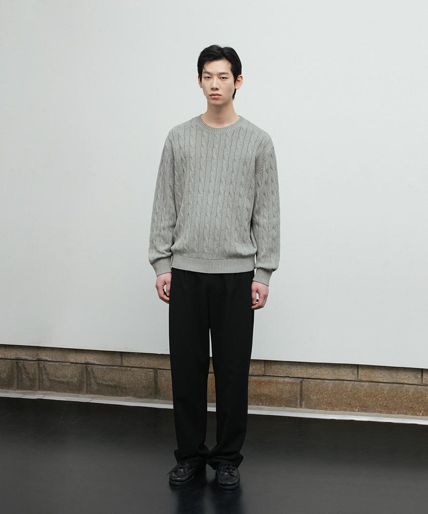 BLANKROOM Neat Slacks_Black