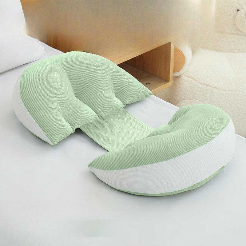 Abdominal Support U-shaped Side Sleeping Pillow for Pregnant Women Waist Protection Side Sleeping Pillow for Pregnant Women
