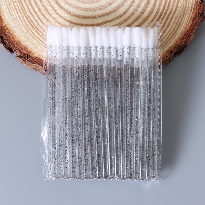 

Кристальная одноразовая кисть для блеска для губ - Инструмент для макияжа чёрный