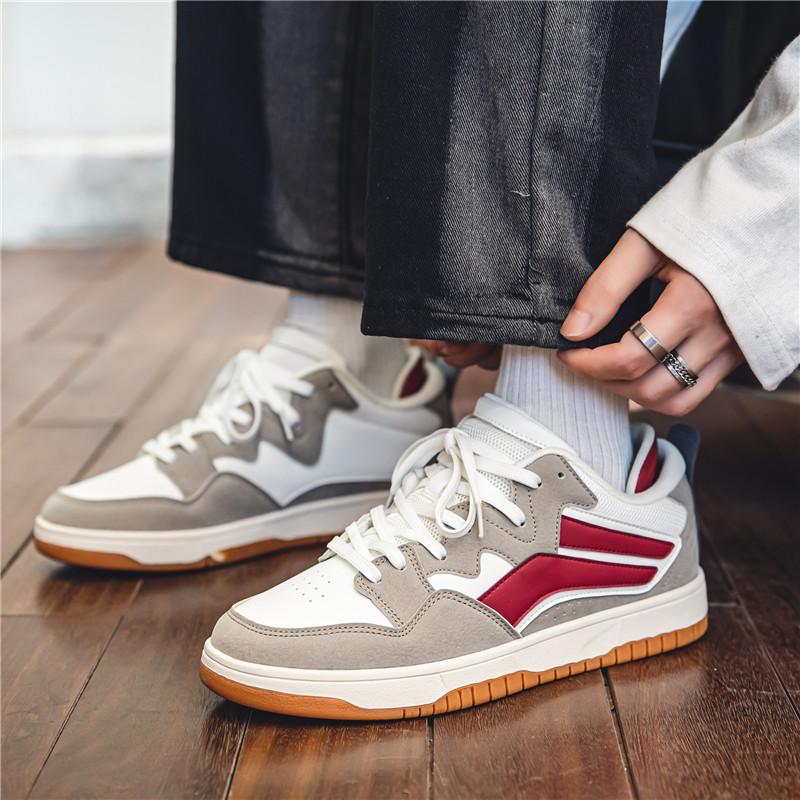 Fashion 2024 Autumn Winter Low Top Casual Breathable Trend Board Shoes Unisex Sports Skateboarding Shoes Fashion Vulcanized Shoes men