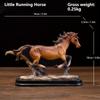 Statua Ornamento Cavallo in Resina Moderna Creativa, Scultura Animale Simulazione, Decorazione per la Casa per Soggiorno Ufficio, Regalo per Laurea Vacanze per Amici