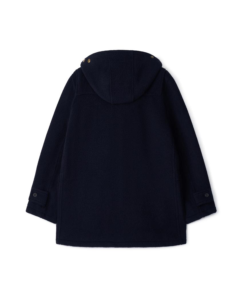 Montgomery Short Original Duffle Coat With Wooden - Navy