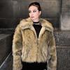 Women'S Fashion Casual Fur Integrated Jacket