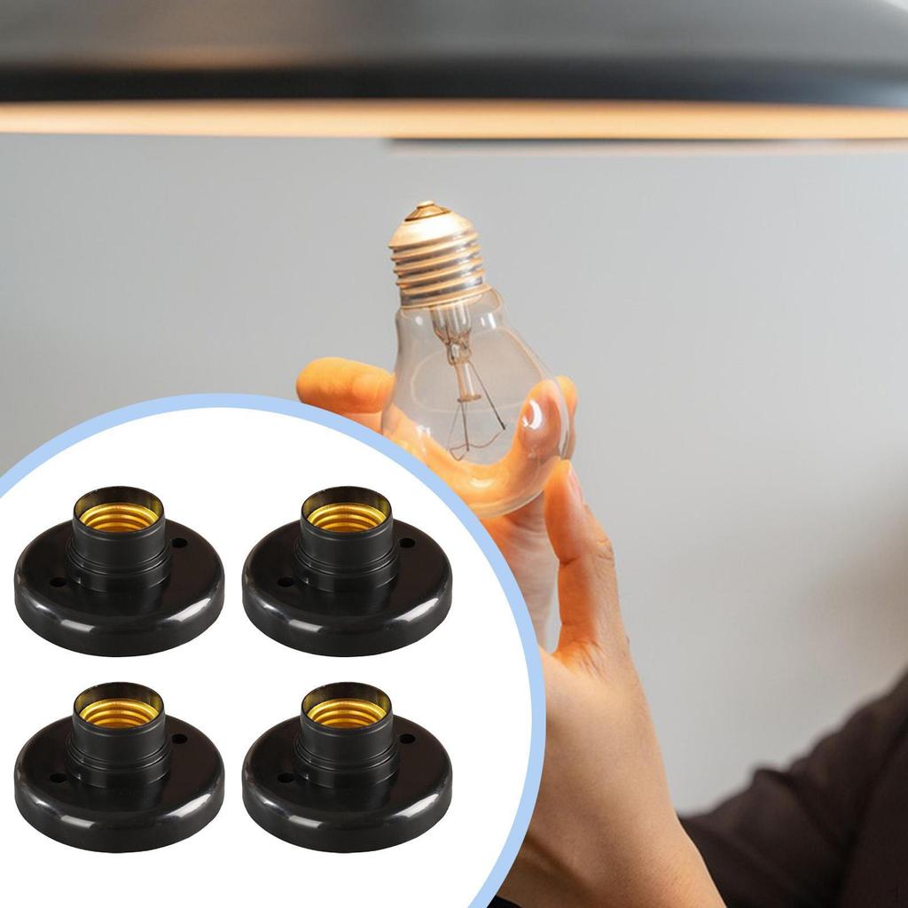 E27 Lamp Sockets Light Bulb Holder Bases Converter,E27 Base,Screw Base LED Bulb,Wall Ceilings