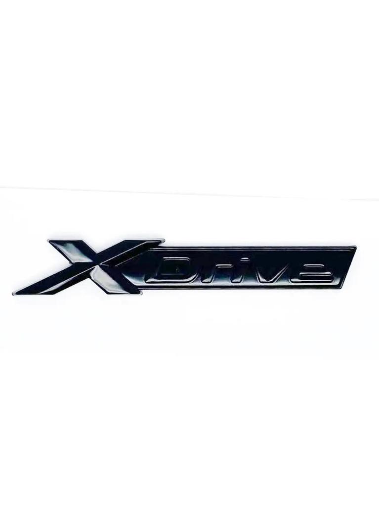 Nieuwe Chroom Zwart Spatbord & Kofferbak Embleem Sticker voor BMW 3/4/5/6/7/8 Serie X1 X3 X4 X5 X6 Z4 GT SDrive XDrive EDrive Badge Decal