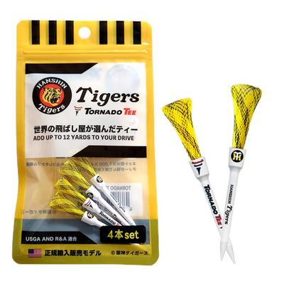TORNADO TEE Produit Authentique Tornado Tee Modèle Hanshin Tigers 4 Pack de Tees Tees de Golf Dragon Augmente Réduit la Friction et le Spin Conforme - - - - -