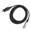 Microphone Converter Cable USB To XLR Adapter Wire with Sound Card for Musical Instrument Recording