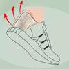 1Pairs New Silicon Heel Protectors Stickers Feet Pads for Sneakers Comfort Non Slip Shoe Pads Foot Pain Relievers Shoes Inserts