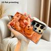 Phone Case: 2D Flat Samsung Galaxy A34 A35 M05 M06 S20 S22 S21 FE Plus 5G Protective Case, Couples Style, Warm Plush, Christmas and Halloween Gift