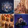 10pcs 1.5 X 1cm Micro Mini LED Lights For Decorating Dollhouses Warm White Light