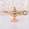 1 Pcs Metal Trumpet Ancient Magic Lamp European Retro Crafts Decoration Creative Ornaments Props Wishing Light Model Gift
