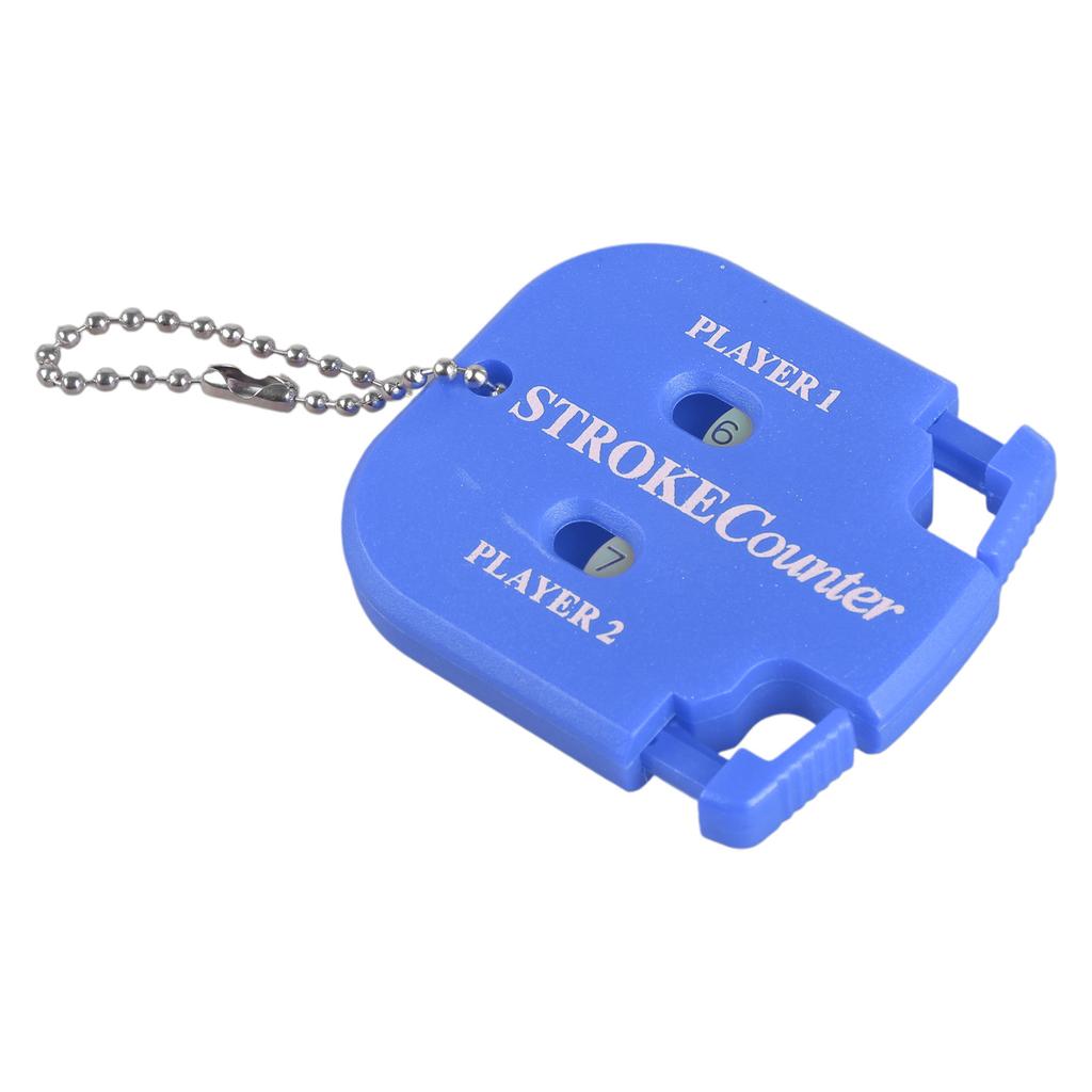 Golf Score Indicator Putt & Shot Scorekeeper for Golf Scoring Keychains 2 Player Golf Score Counter Golf Strokes Counter