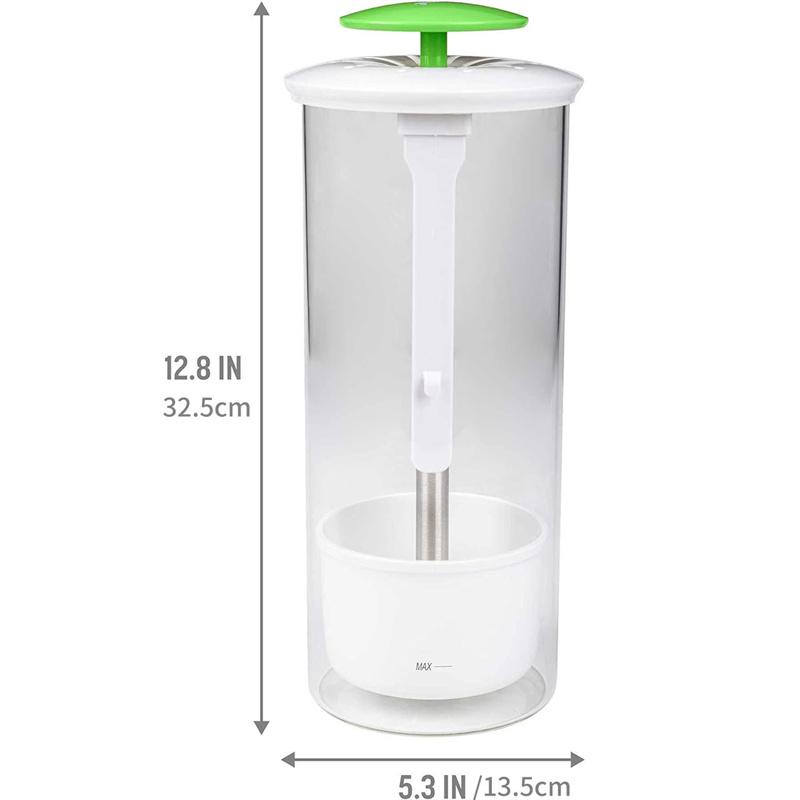 1PC Vegetables Fresh Preservation Bottle For Refrigerator Herb Saver Storage Container Fresh Herb Keeper Vanilla Kitchen Tool