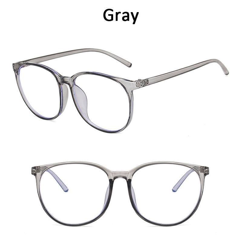 Women Men Anti Blue Light Transparent Computer Glasses Frame Round Eyewear Blocking Glasses Optical Spectacle Eyeglass