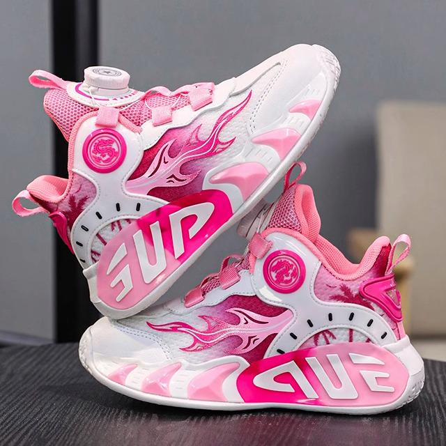 Kids' Mesh Sports Shoes 2025 - Breathable, Soft Sole, Spring & Summer Basketball Sneakers for Girls