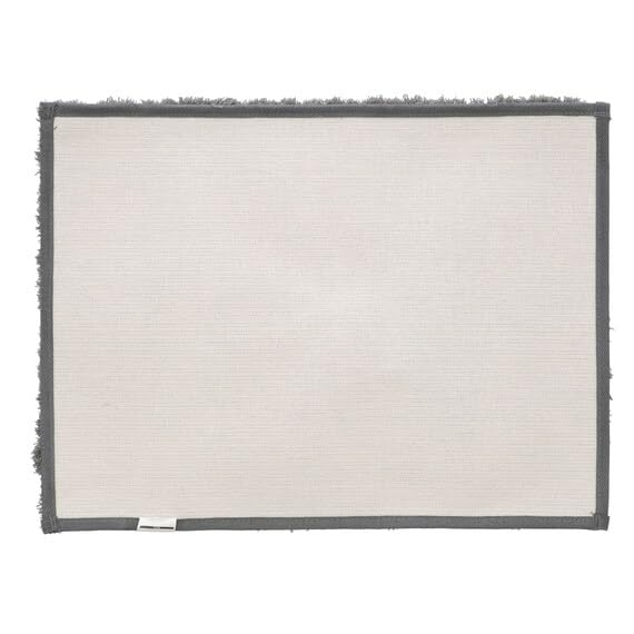 NITORI Absorbent Bath Dark NITORI 7741191 High-Density Mat, Regina, 45x60cm, Gray,