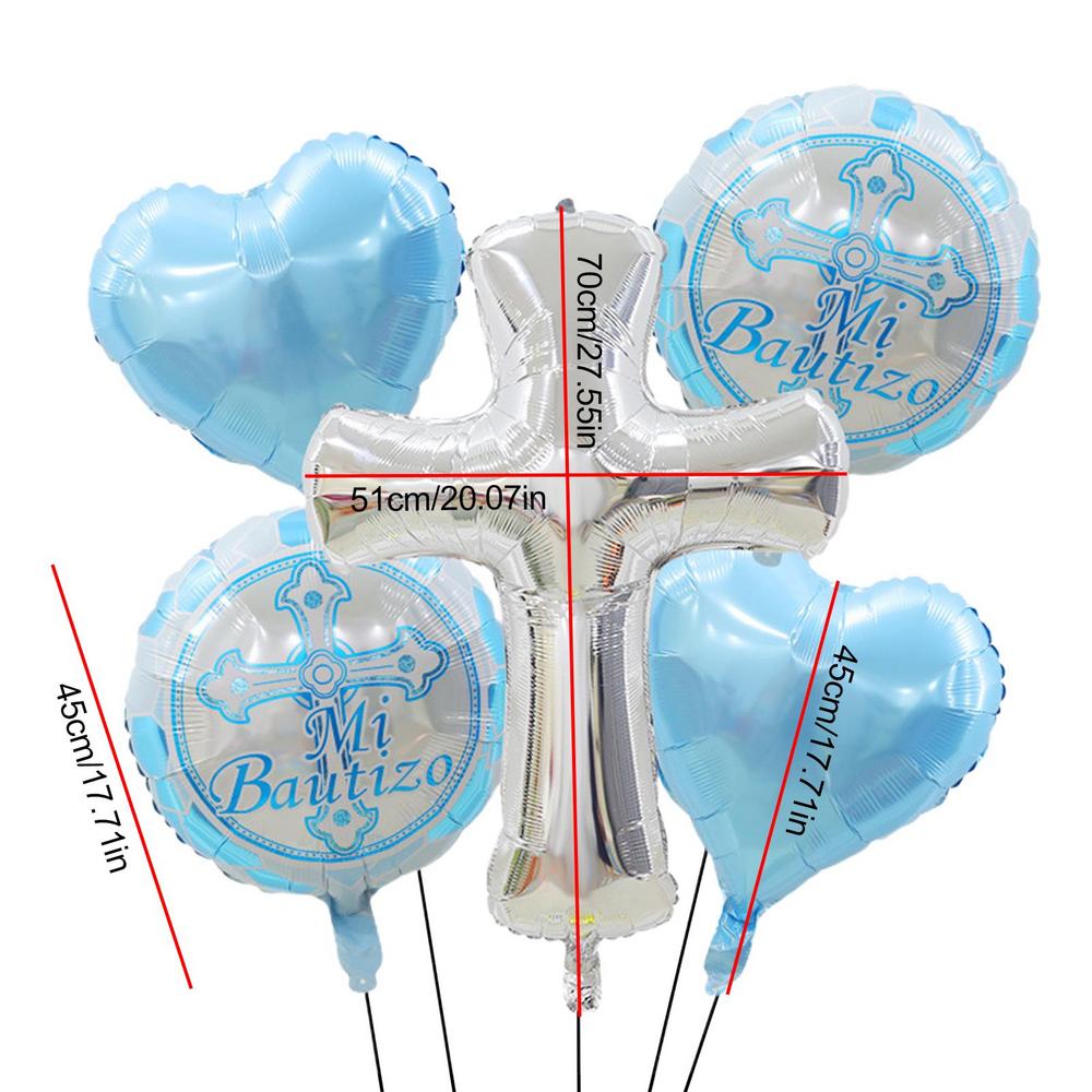 First Holy Communion Balloons 5 Pieces Pigeon Balloons First Communion Decor Novel Communion Party Decorations Creative