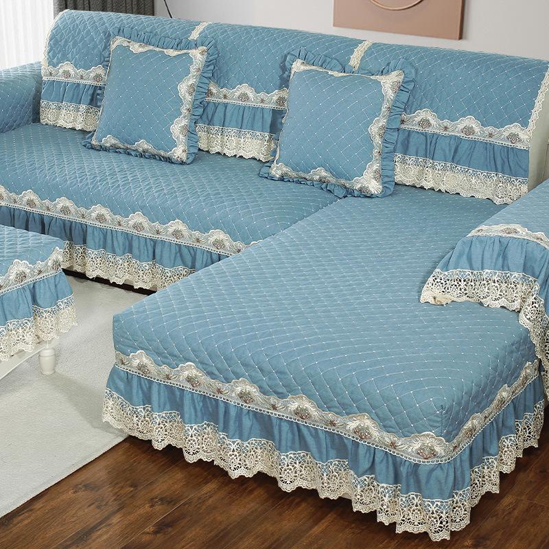 High-grade Sofa Cushions, All-season Universal Leather Sofa Covers, Scarves, Anti-slip Cushions, Skirt Chaise Cushions