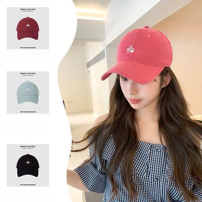 Large Brim of Hat  Deepening Baseball Cap  Spring and Autumn Patch  Versatile Face  Small Wide Brim of Hat  Baseball Cap
