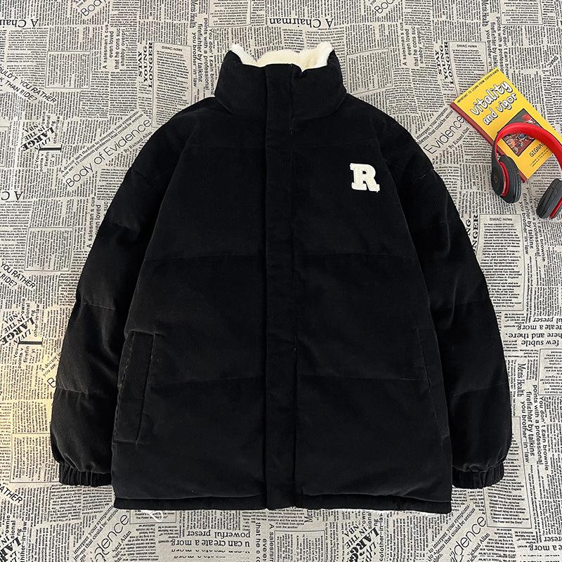 Dwustronna bawełniana odzież z wełny jagnięcej Męskie i damskie kurtki sztruksowe Jesień i zima Nowe pary Pogrubiona ciepła odzież bawełniana Męska