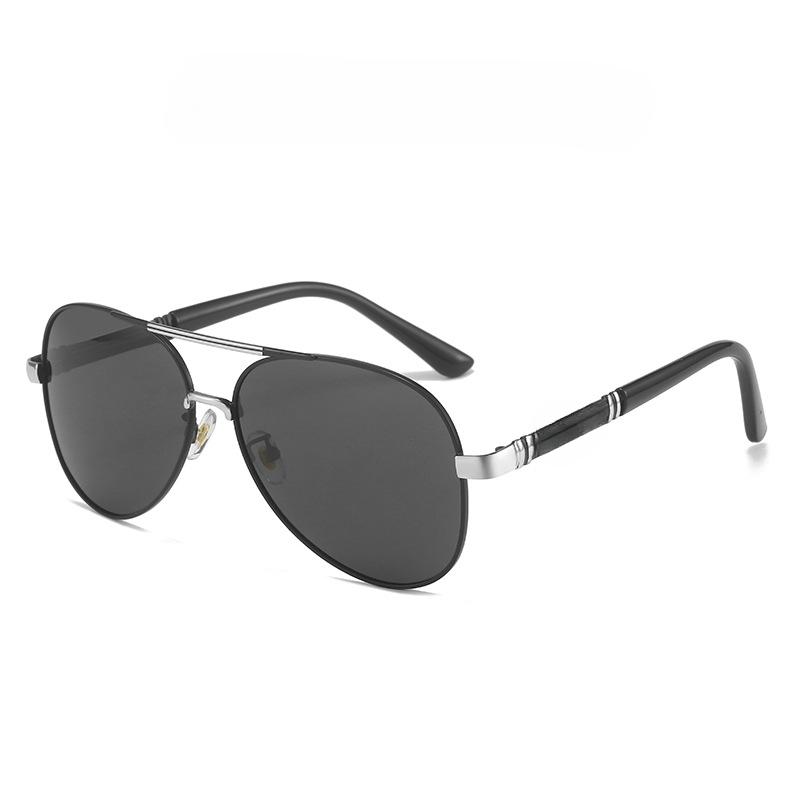 Non-polarized Fashion Retro Metal Frame Toad Looking Glass Men Women Sun Glasses Driving Fishing Men Sunglasses