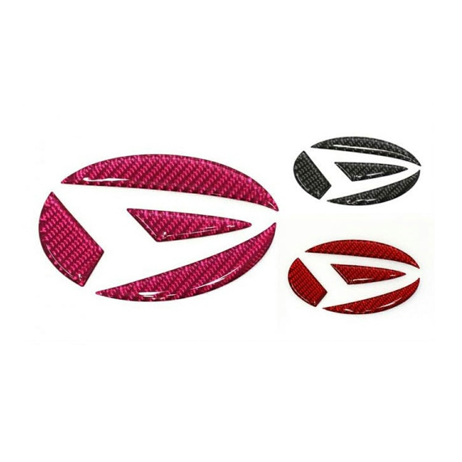 

Hasepro Magical Carbon NEO [Rear Emblem] (Pink) Daihatsu 2 Tanto L360S/L350S/L375S MC Front NED-2P розовый