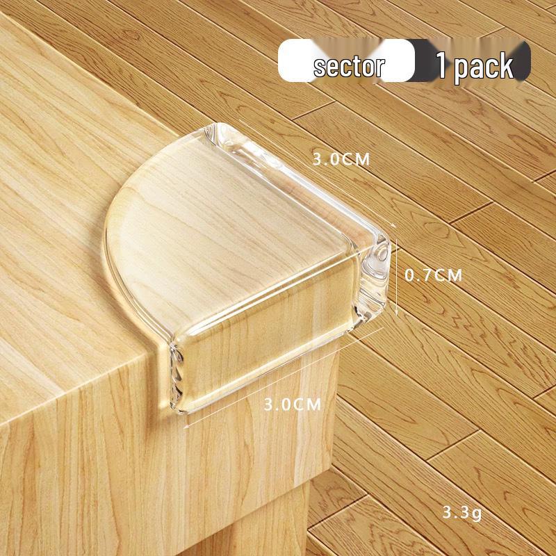 

Silicone Anti-Collision Corner Protectors: Soft Safety Guards for Tables and Windows 1 Piece