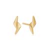 Ania Haie Double Spike 925 Silver Stud Earrings E051-02G