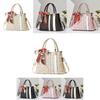 Stylish Urban Mom Tote Bag Large Capacity Elegant Pu Bucket Bag For Daily Use