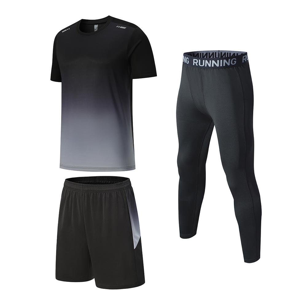 

Мужская спортивная одежда для трансграничной торговли: Быстросохнущая одежда для фитнеса и велоспорта для утренних пробежек 4XL