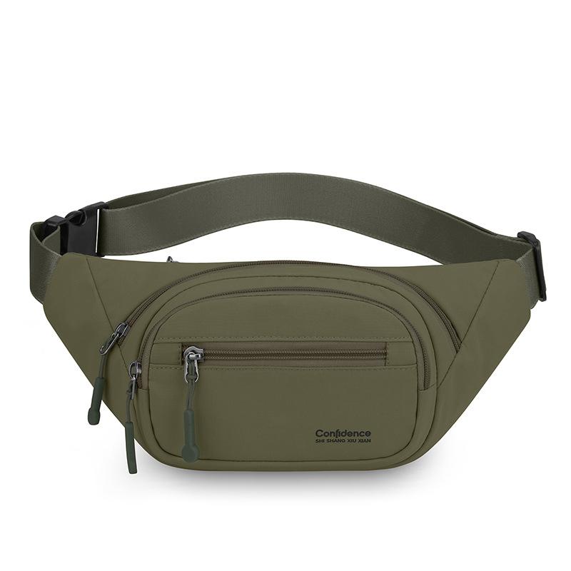 Women's Waist Bag Large Capacity Bag Sports Multifunctional Crossbody Bag Waterproof Mobile Phone Chest Bag