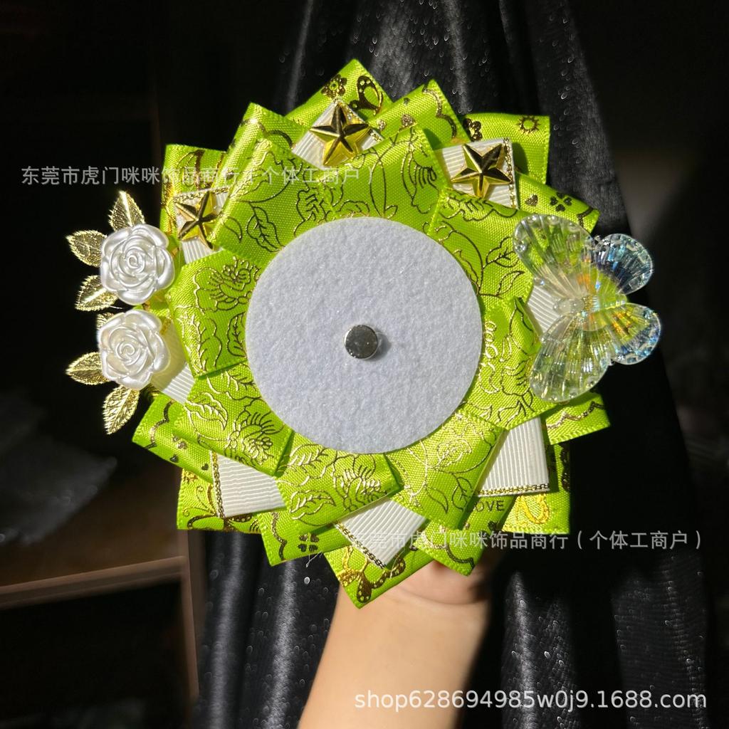 2025 new cabbage badge holder two-dimensional peripheral pendant bar star decorative brooch display holder in stock
