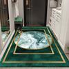 Nordic Style Floor Mat Door Mat Home Bedroom Living Room Bathroom Non-slip Absorbent Machine Washable Carpet Mat