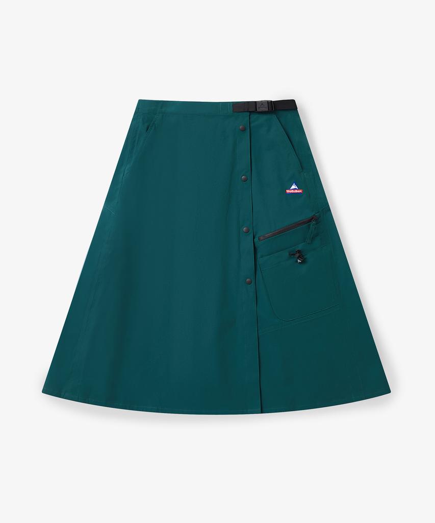 Holluba Trail Split Skirt Deep Green