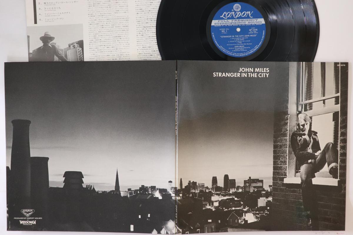 

LP Record JOHN MILES - Stranger In The City GP1076 LONDON 1977 Japan Rock