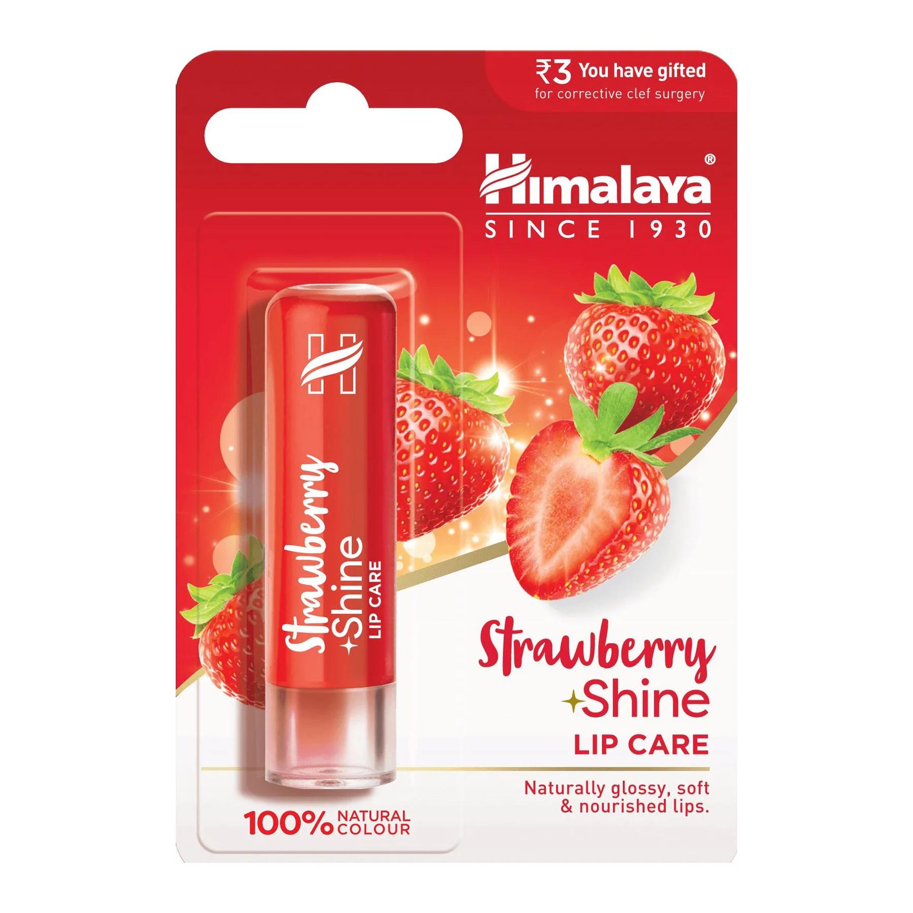 

Himalaya Strawberry Shine уход за губами 4,5 г