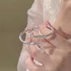 Bamboo Lotus Bracelet Women's Chinese Bracelet Safe and Simple Inheritance Half Bracelet Half Chain Decoration